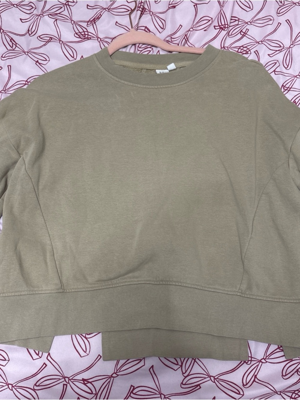 GAP Khaki Crewneck Sweatshirt